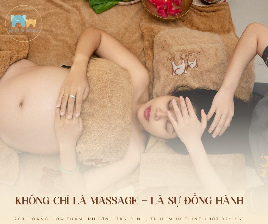 Massage cho mẹ bầu tại Mimimama