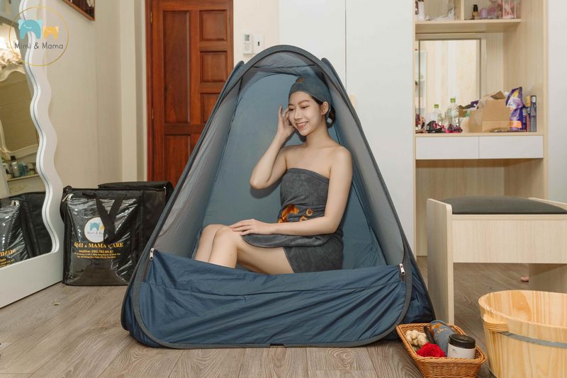 Cách xông hơi sau sinh tại nhà an toàn