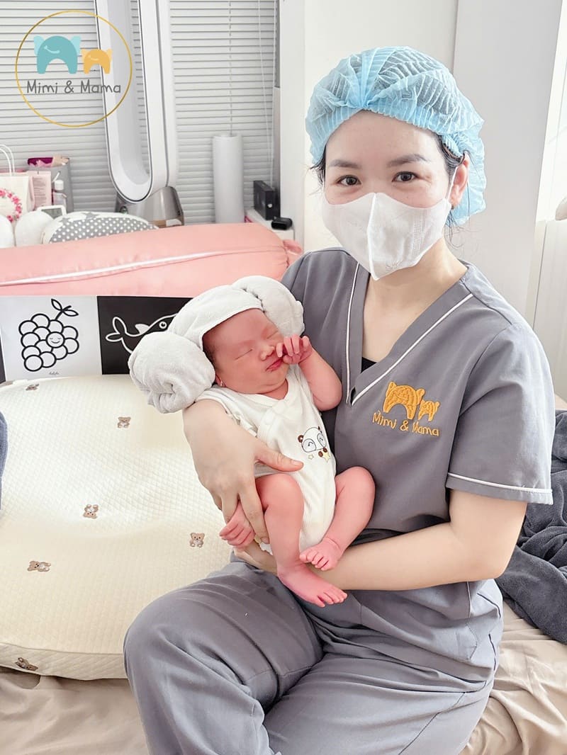 Khu vực phục vụ dịch vụ tắm bé tại nhà của Mimimama Care